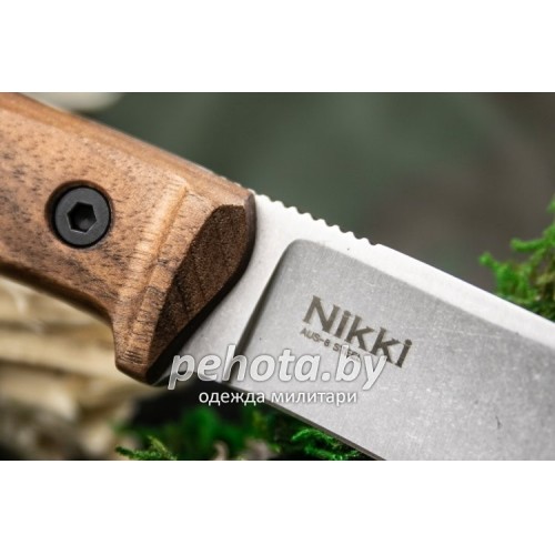 Нож Nikki AUS-8 |Satin дерево Kizlyar Supreme фото 2