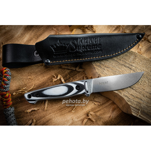 Нож Nikki AUS-8 StoneWash G10 | Kizlyar Supreme фото 2