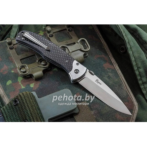 Нож Prime D2 Satin Carbon Fiber | Kizlyar Supreme фото 3