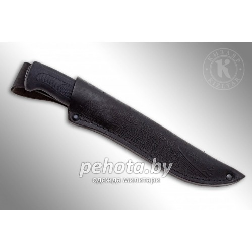 Нож разделочный Енисей-2 Вороненый Elastron | Кизляр фото 2