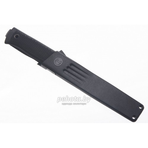 Нож разделочный Стрикс Вороненный Elastron | Кизляр фото 2