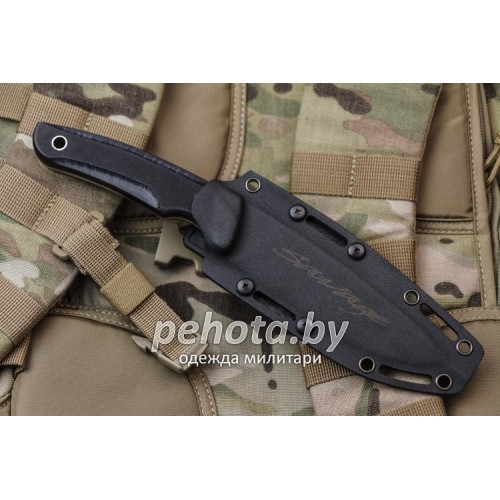 Нож Savage AUS-8 Tacwash Black | Kizlyar Supreme фото 4