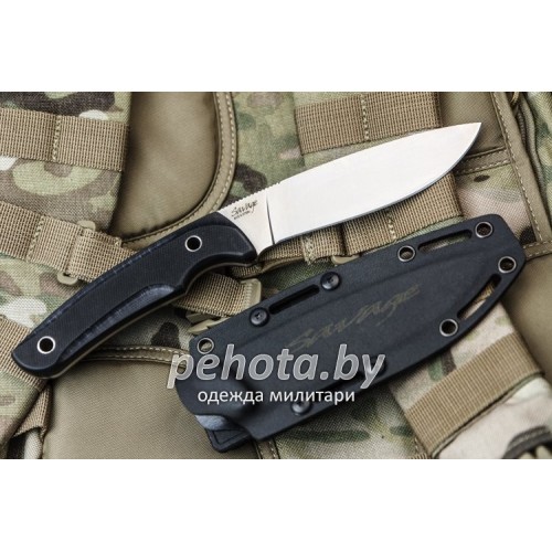 Нож Savage AUS-8 Tacwash Black | Kizlyar Supreme фото 5