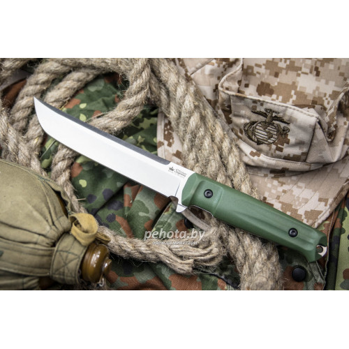 Нож Senpai AUS-8 SW Olive | Kizlyar Supreme фото 5