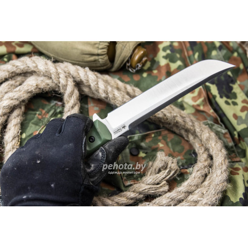 Нож Senpai AUS-8 SW Olive | Kizlyar Supreme фото 9