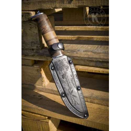 Нож Ш-5 Барс Дерево| Кизляр фото 4