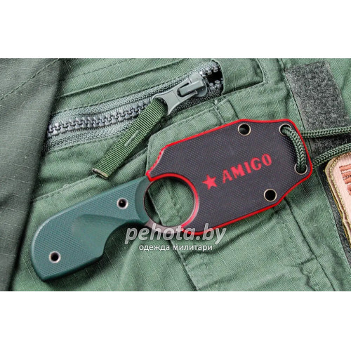Нож Amigo X D2 GT G-10 Green | Kizlyar Supreme фото 5