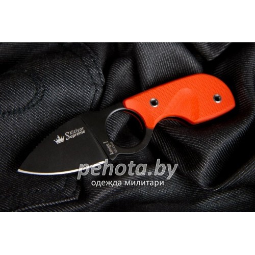 Нож шейный Amigo Z AUS-8 Black | Kizlyar Supreme фото 4