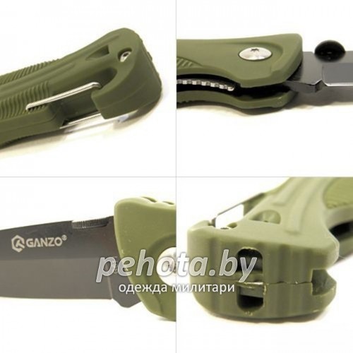 Нож складной G611-g Green | Ganzo фото 5