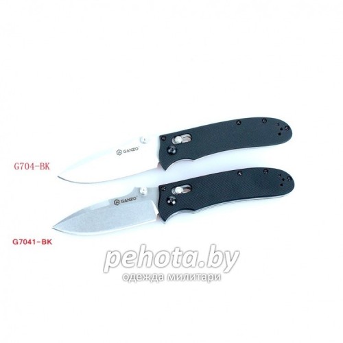 Нож складной G7041-BK Black | Ganzo фото 4