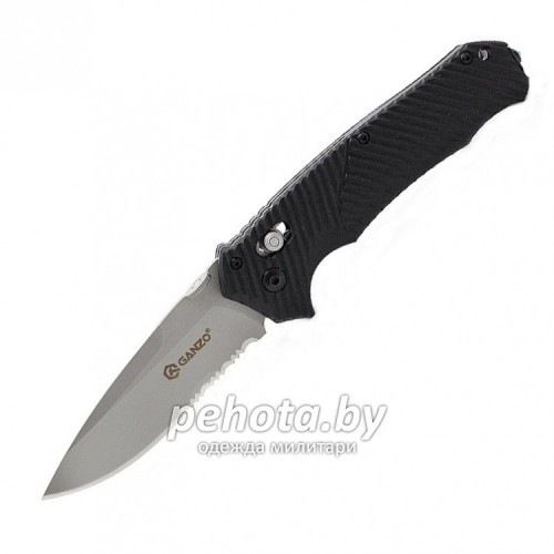 Нож складной G716S Black | Ganzo фото 1