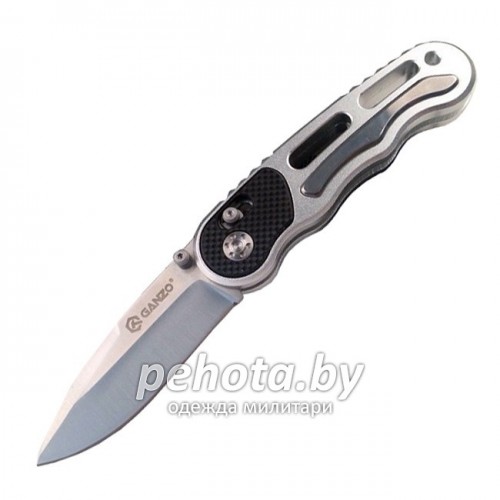 Нож складной G718-w Silver | Ganzo фото 1