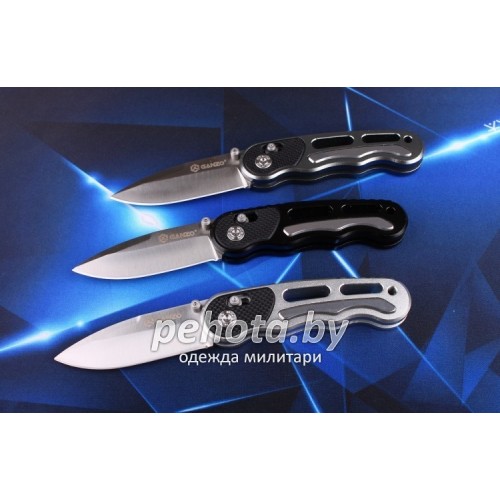 Нож складной G718-w Silver | Ganzo фото 4