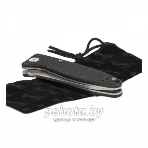 Нож складной G728-BK Black | Ganzo фото 6