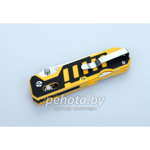 Нож складной G735-YB Yellow Black | Ganzo фото 6