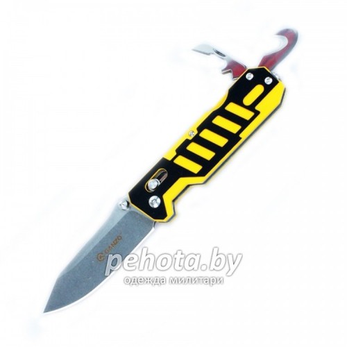 Нож складной G735-YB Yellow Black | Ganzo фото 7