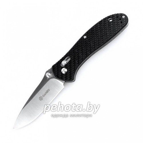 Нож складной G7391-CF Black | Ganzo фото 1