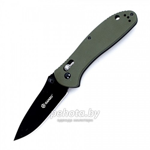 Нож складной G7393-GR Green | Ganzo фото 1