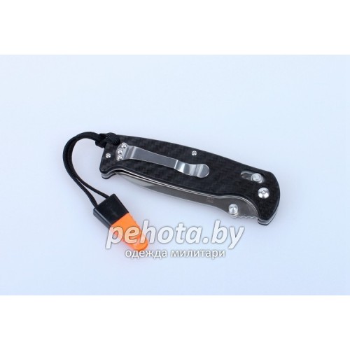 Нож складной G7411-CF-WS Black | Ganzo фото 6