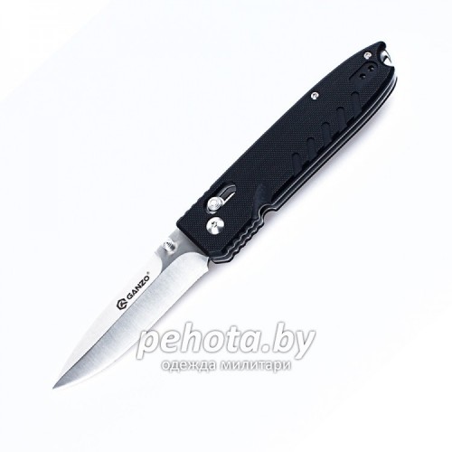 Нож складной G746-1 BK Black | Ganzo фото 1