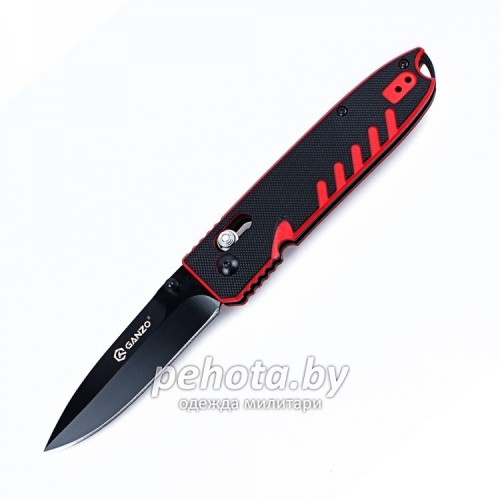 Нож складной G746-3 RB Red Black | Ganzo фото 1
