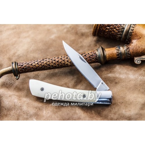 Нож складной Gent AUS-8 Кость | Kizlyar Supreme фото 3