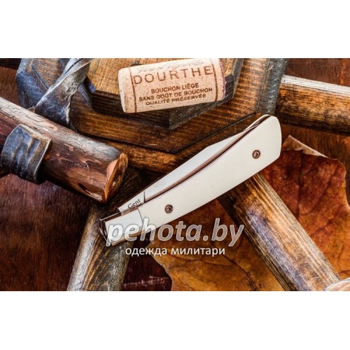 Нож складной Gent AUS-8 Кость | Kizlyar Supreme фото 4