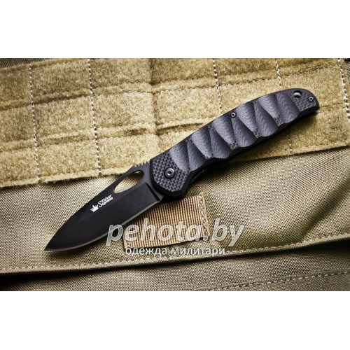 Нож складной Hero 440C Black | Kizlyar Supreme фото 1