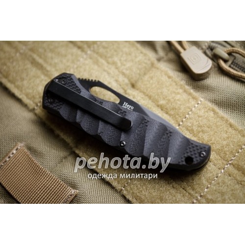 Нож складной Hero 440C Black | Kizlyar Supreme фото 4