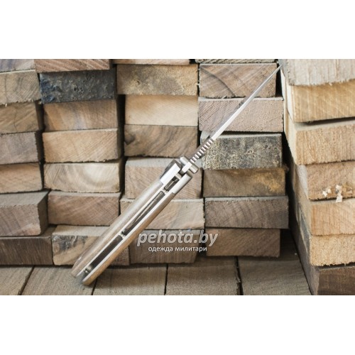 Нож складной Стерх стальные притины дерево | Кизляр фото 5