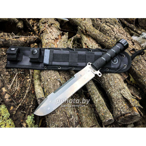 Нож Survivalist X AUS-8 StoneWash Walnut | Kizlyar Supreme фото 4