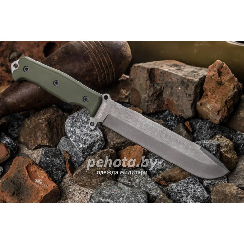 Нож Survivalist X D2 TacWash G-10 Green | Kizlyar Supreme фото 3