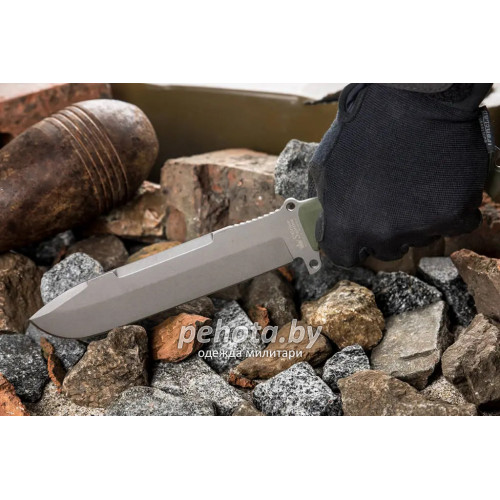 Нож Survivalist X D2 TacWash G-10 Green | Kizlyar Supreme фото 4