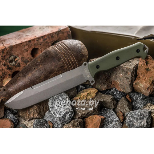 Нож Survivalist X D2 TacWash G-10 Green | Kizlyar Supreme фото 5