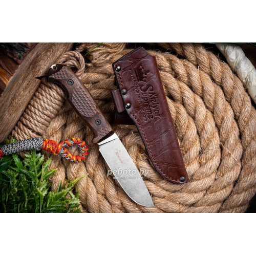 Нож Ural AUS-8 Satin | Kizlyar Supreme фото 4