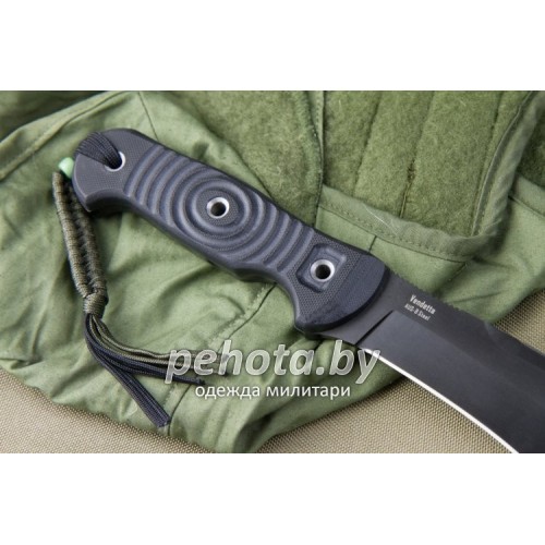 Нож Vendetta AUS-8 Black Titanium | Kizlyar Supreme фото 10