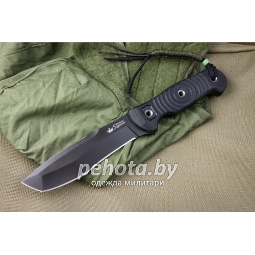 Нож Vendetta AUS-8 Black Titanium | Kizlyar Supreme фото 5