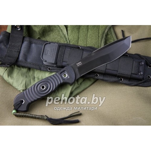 Нож Vendetta AUS-8 Black Titanium | Kizlyar Supreme фото 8