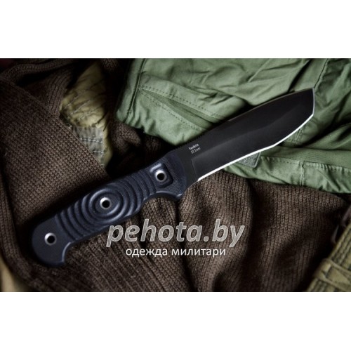 Нож Vendetta D2 Black Titanium | Kizlyar Supreme фото 2