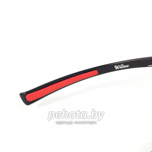 Очки поляризационные гибкие Willow в футляре PF-PG-27 линза Grey with Red Revo | Следопыт фото 4