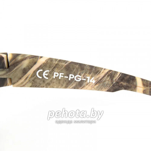 Очки поляризационные плавающие Dark camo в футляре PF-PG-14 линза green | Следопыт фото 5