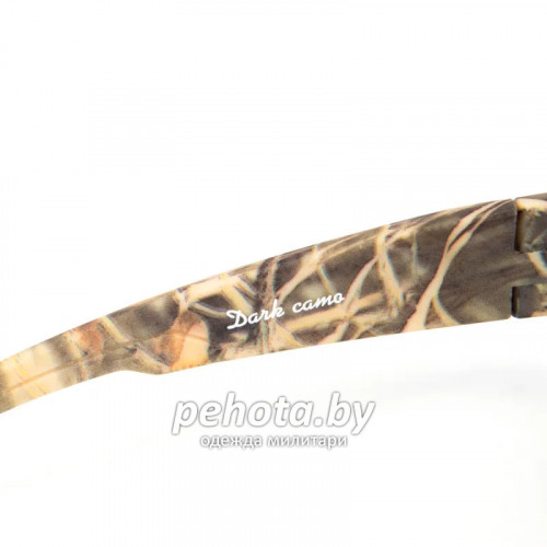 Очки поляризационные плавающие Dark camo в футляре PF-PG-14 линза green | Следопыт фото 4