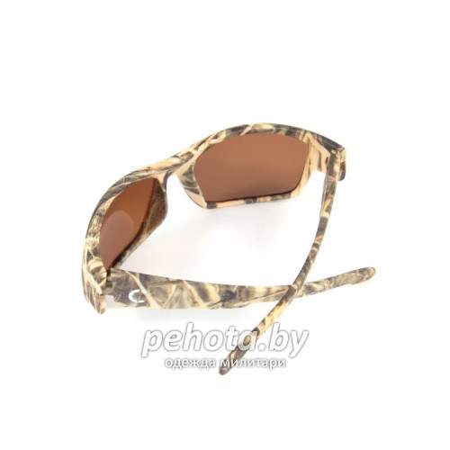 Очки поляризационные плавающие Dark camo в футляре PF-PG-15 линза brown | Следопыт фото 2