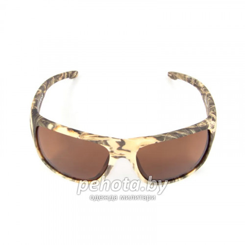 Очки поляризационные плавающие Dark camo в футляре PF-PG-15 линза brown | Следопыт фото 3