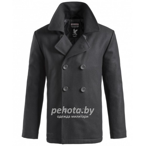 Пальто PEA COAT Black | Surplus фото 1