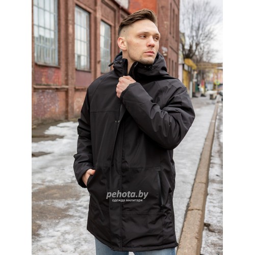 Парка утепленная TORNADO NEW -15 Black | ARMY STROLL фото 3