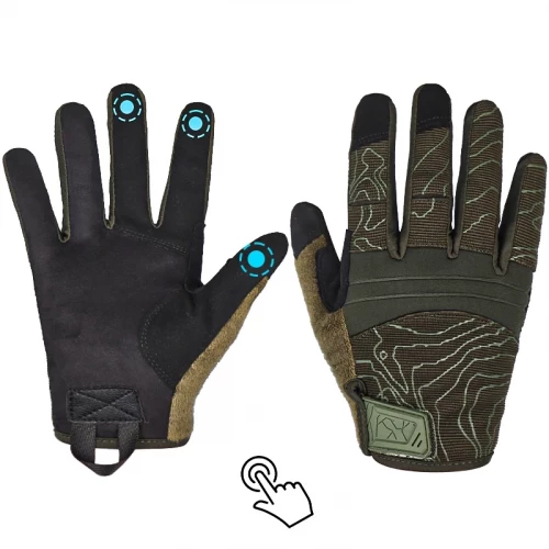 Перчатки B61 Olive | WALL LIZARD фото 1