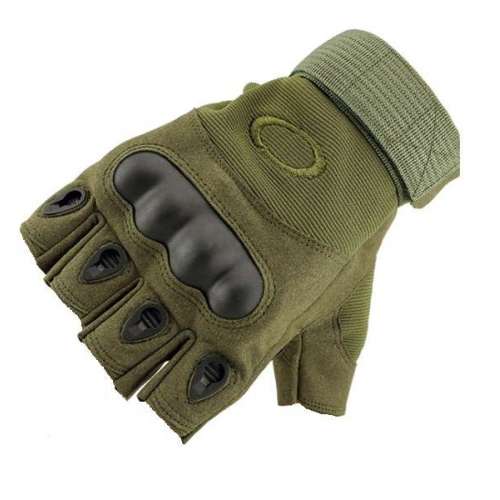 Перчатки тактические беспалые Olive | Oakley фото 2