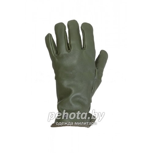 Перчатки оригинальные кожаные Olive | Армия Голландии фото 1