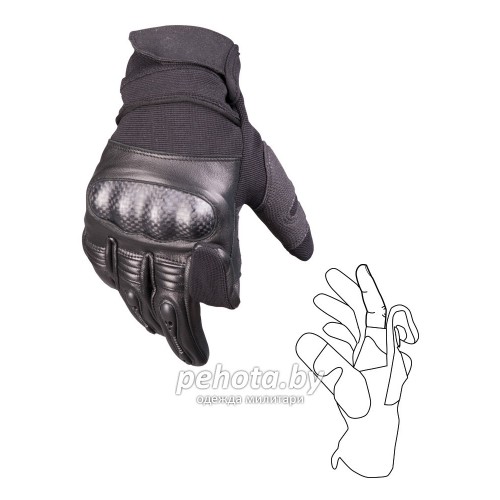 Перчатки TACTICAL Gen 2 12504402 Black | Mil-Tec фото 2